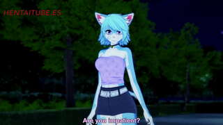 Pūkains Hentai - Vilks x Kitty Grūti Dzimums